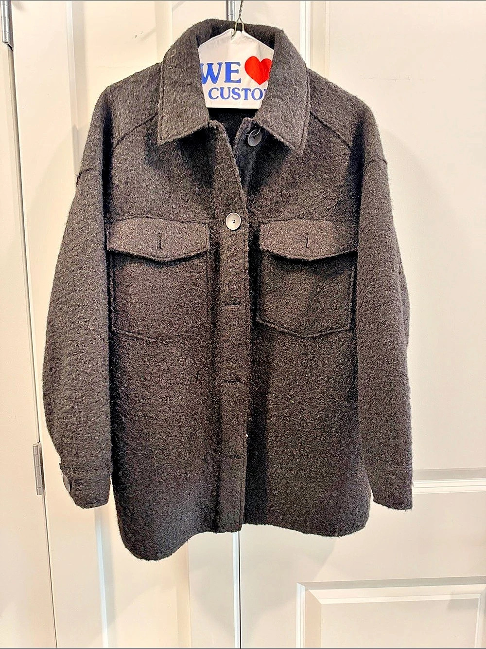 Zara Utility Jacket in Black